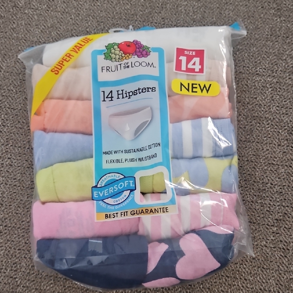 Fruit of the Loom Eversoft Hipsters - Assorted Colors
